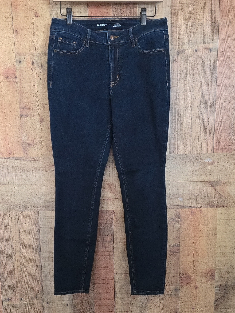 Old Navy Women's Dark Wash Skinny Jeans - Deep Indigo
